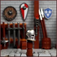 Image 4 of Barbute Helmet (With Magnets) - LoongBrick