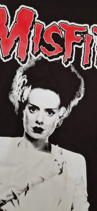 Image 3 of Misfits Bride of Frankenstein t-shirt SMALL