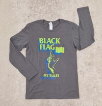 Image 1 of Black Flag My War double print long sleeve ONE OFF