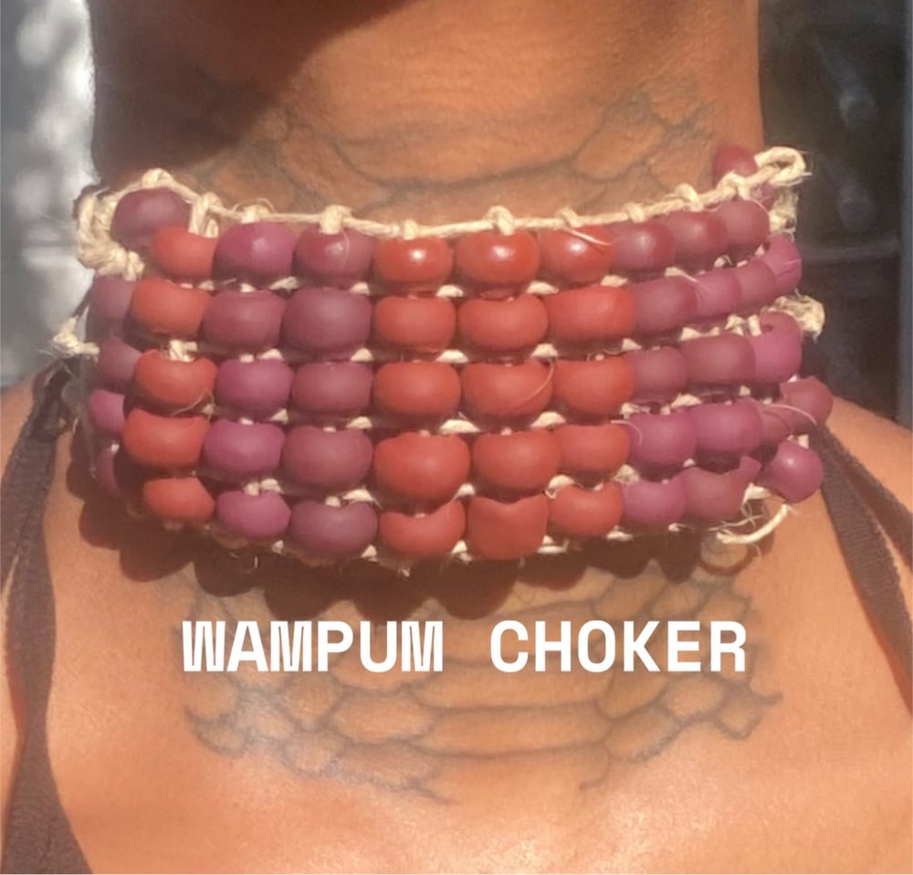 Image of WAMPUM CHOKER