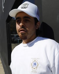 Image 3 of New OG Zag Man Crewneck sweater, sweatpants, T-shirt + Trucker hat