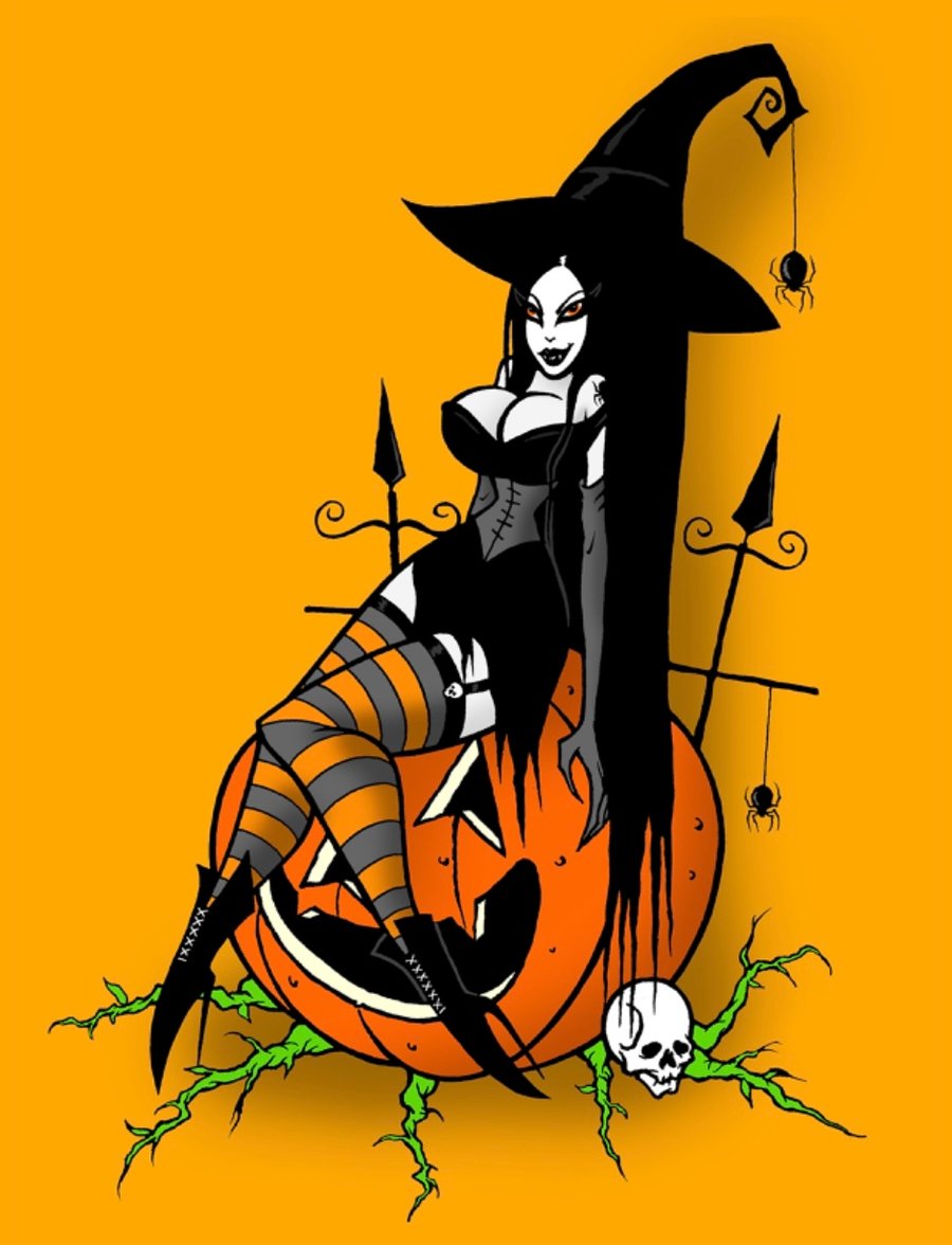 Image of PUMPKIN QUEEN - signed print 