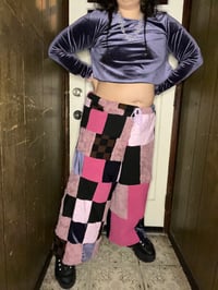 Image 3 of BIG PATCHWORK PANTS
