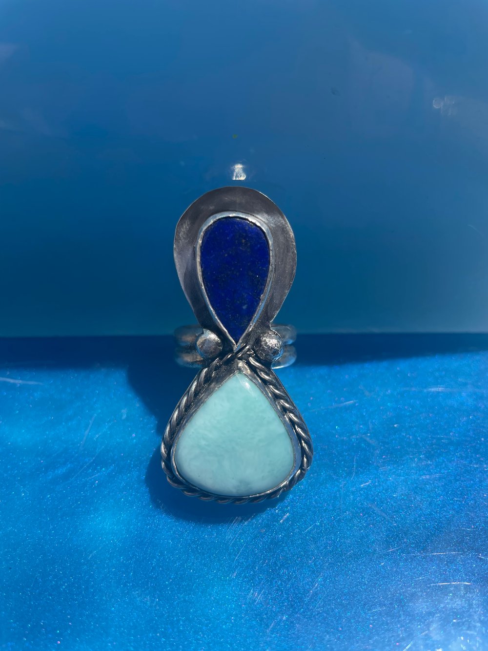 Image of Hourglass Collection- Lapis & Larimar