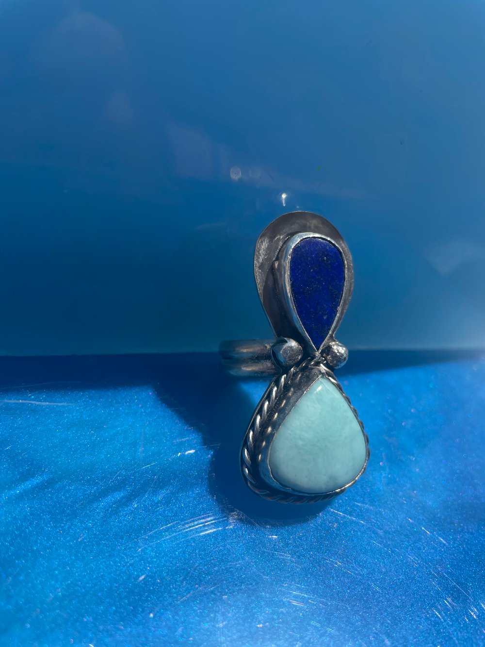 Image of Hourglass Collection- Lapis & Larimar