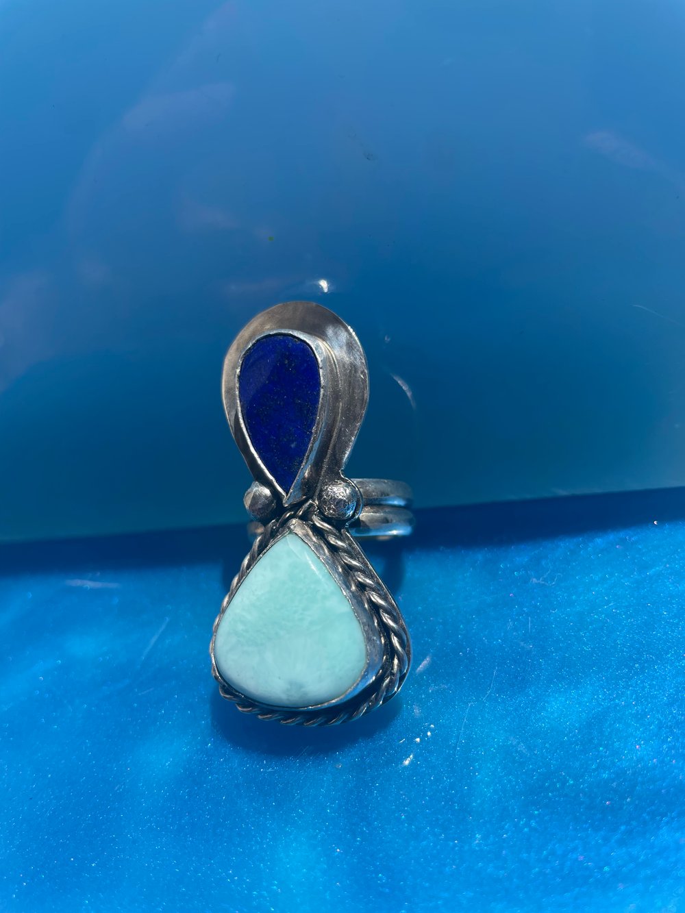 Image of Hourglass Collection- Lapis & Larimar