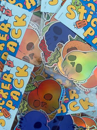 Image 1 of Fruit Skull Sticker Pack