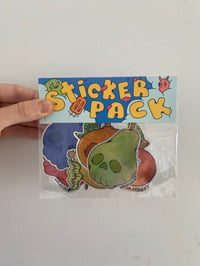 Image 2 of Fruit Skull Sticker Pack