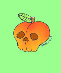 Image 4 of Fruit Skull Sticker Pack