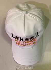 Image 2 of Online Ceramics Laraaji All Things Beautiful Hat - White