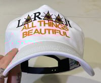 Image 10 of Online Ceramics Laraaji All Things Beautiful Hat - White