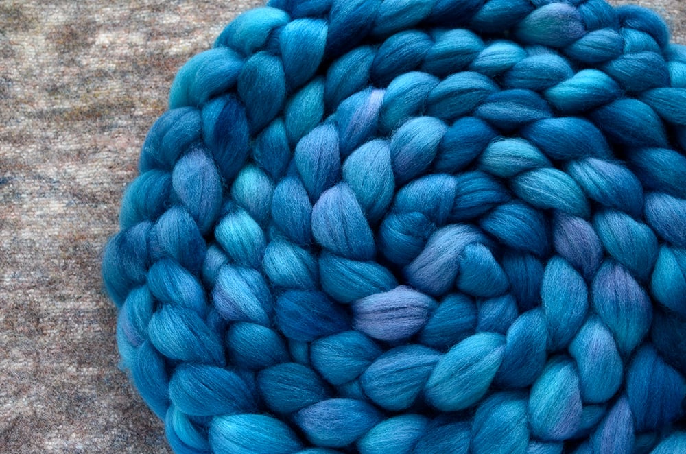 Image of “Cloudsmoke" April Fiber Club Coordinate- PRE-ORDER - 4 oz.