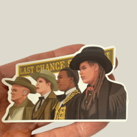 Image 3 of Red Dwarf Gunmen of the Apocalypse Sticker