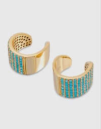 Image 1 of Turquoise Ear Cuff 