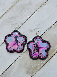 Image 1 of Pourfection floral earrings