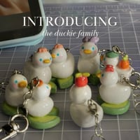 Image 1 of Duckie Family Keychains