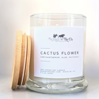 Image 1 of Cactus Flower Soy Wax Candle