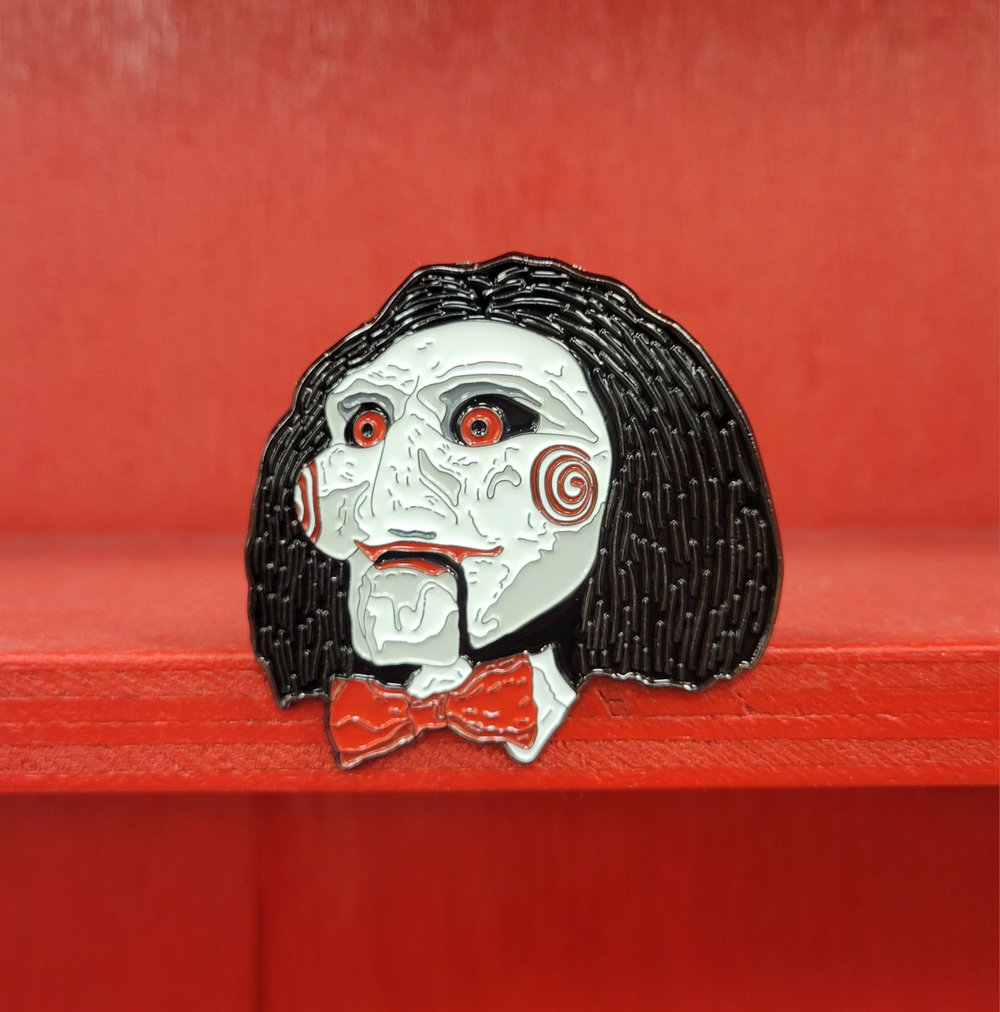 "Billy" (Saw Enamel Pin)