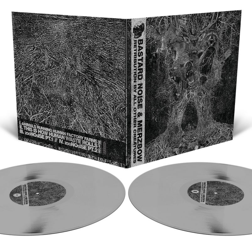 BASTARD NOISE & MERZBOW  - Retribution By All Other Creatures - Color 2Lp