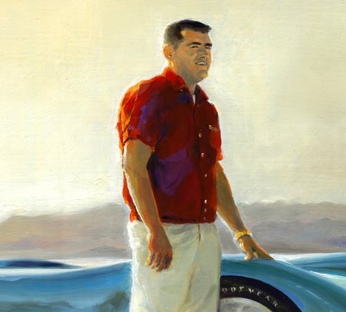 Image of Mickey Thompson's "Challenger I" 13"x19" Print