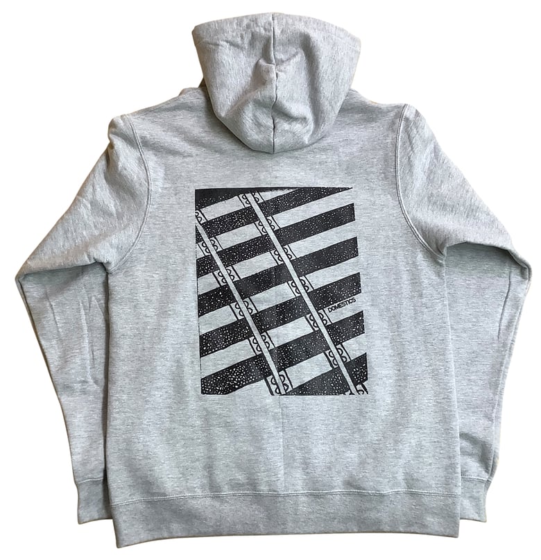 Image of DOMEstics. Slant zip-up hoody