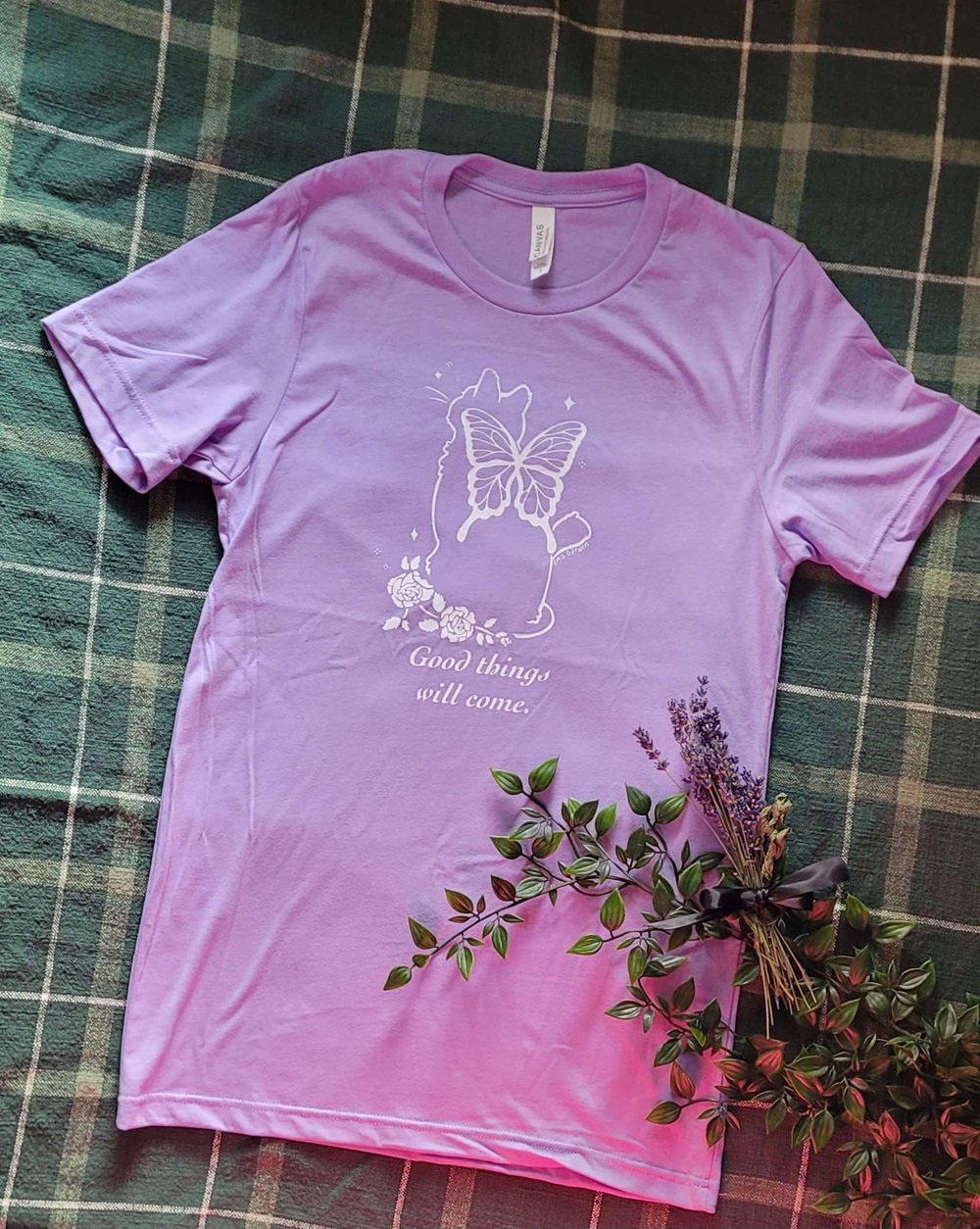 Image of 50% OFF - Good Things Will Come Fairy Cat T-Shirt