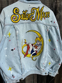 Sailor Moon custom jacket (Size XL)