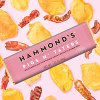 Image of Hammond's Pigs N' Taters Chocolate Bar, 2.25oz