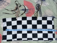 Image 3 of Spaghetti shoelace strap fleece crop