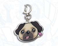 キーホルダー PUG (KEYCHAIN)