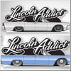 Lincoln Addict Sticker