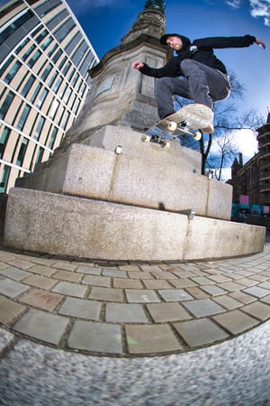 Image of Royal B x Knatchbull 'Bristo Square Monument' Tribute T