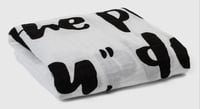 Image 1 of Organic Swaddle Blanket-Jeremiah 29:11