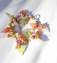 Image 1 of Coral Coast Hand Beaded Bracelet