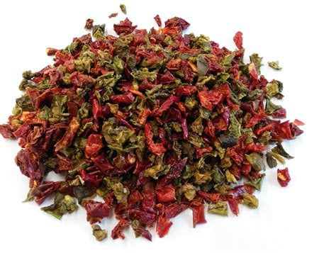 ITSY BITSY BELLS! Dehydrated Bell Pepper Fruit Bits.-Mood-Allergies-IBS-Weight-Pain-Cholesterol