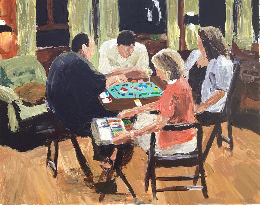 Image of “Monopoly” original painting
