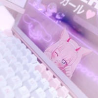 Image 1 of Neko Peeker Sticker Anime Vinyl Decal For Setup