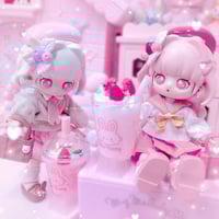 Image 3 of Bunny Boba Dessert Keycaps