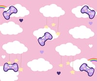Image 4 of Kawaii Controller Throw Blanket