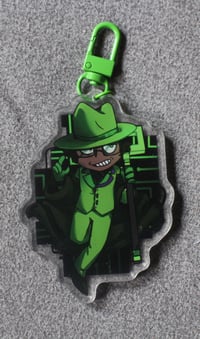 Image 1 of Riddler / Edward Nygma 2 sided Acrylic keychain