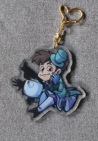 Image 1 of Jervis Tetch / Mad Hatter 2 sided charm