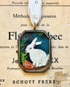 classical rabbit locket