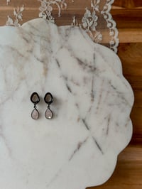 Image 1 of Rose Quartz Angel Tears (Black)
