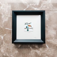 Image 1 of  'Noah' the Toucan - Original Artwork 5x5cm