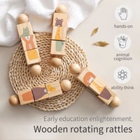 Image 4 of Wooden Montessori Blocks