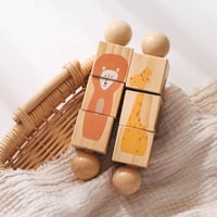 Image 5 of Wooden Montessori Blocks