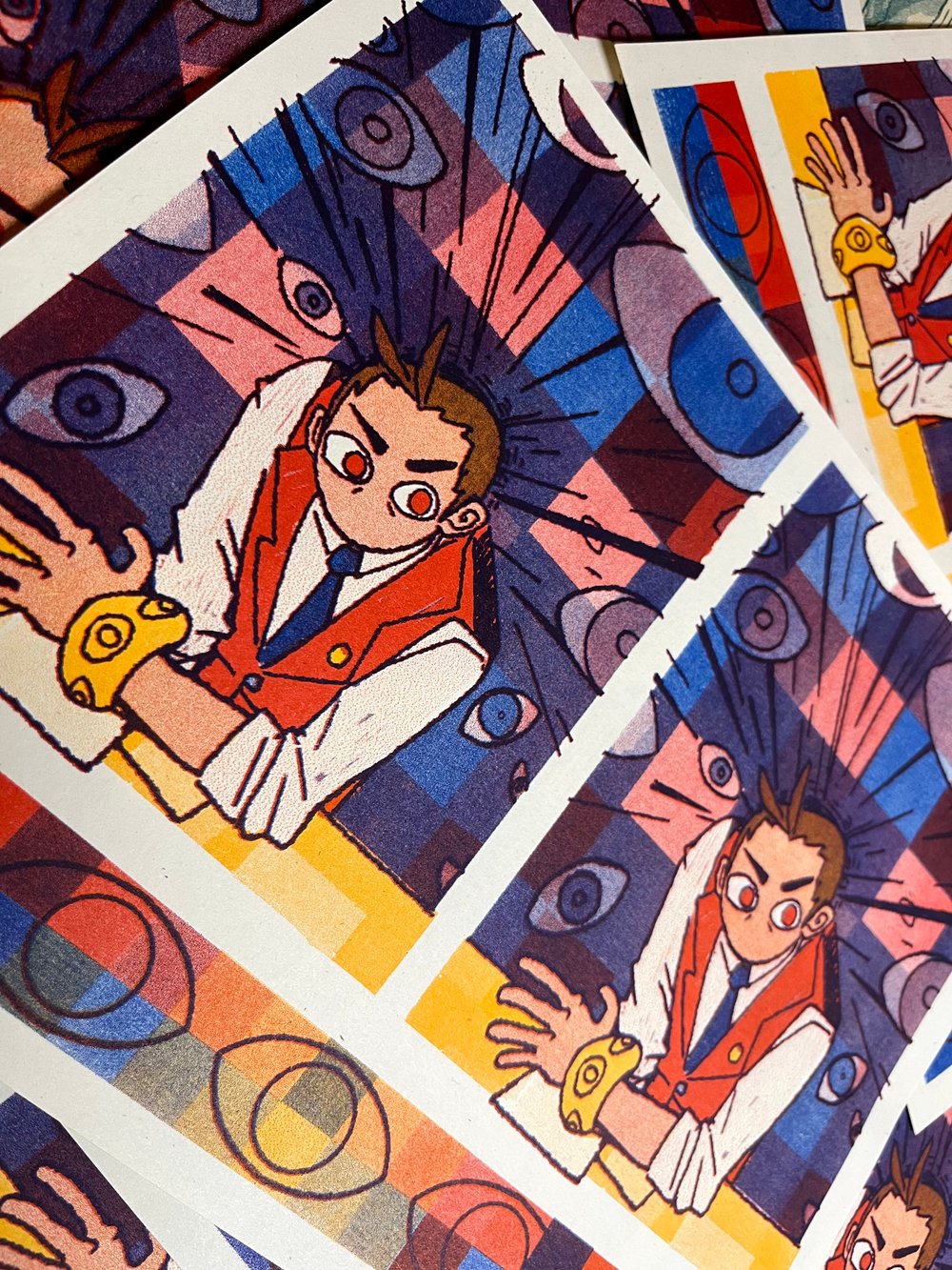 Image of Apollo Perceive Risograph Print