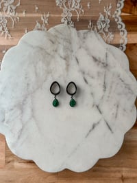 Image 1 of Malachite Angel Tears (Black)