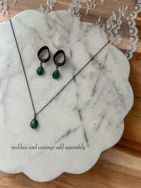 Image 2 of Malachite Angel Tears (Black)