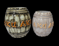 Image 7 of Vintage Rare Oversized Aku Aku Las Vegas Rum Barrel FREE Shipping 